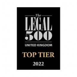 Fenchurch Law Legal 500 top tier 2022